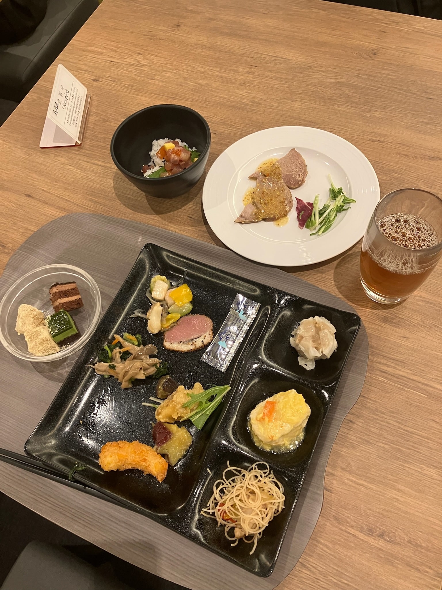 グランドエールで提供されていた料理